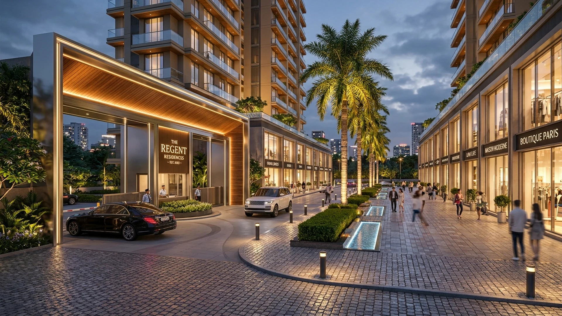 Vaibhav Laxmi Eklok Modern High-Street Retail and Podium Amenities